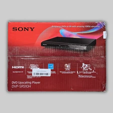Sony 1080p Full HD Upscaling Multi-format DVD CD Player w/ HDMI Out | DVP-SR510