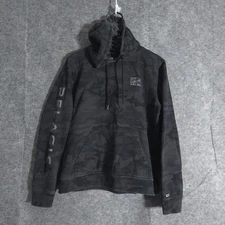 Pelagic High Performance Women’s Pullover Hoodie Size XL Black Camo Cotton