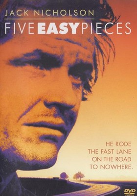 Five Easy Pieces DVD VIDEO MOVIE Jack Nicholson Rafelson pianist classic drama 