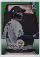 2023 Bowman NPB Nippon Professional Baseball 58/99 Sosuke Genda #20 0j81
