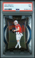 2024 PANINI SELECT #27 DRAKE MAYE ROOKIE RC PSA 7