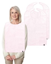 SPRING SEAON Adult Bibs WashableTowel Bibs for Eating Unisex Gift for Elderly...