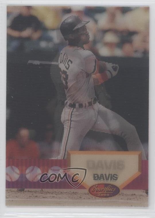 1994 Sportflics 2000 Eric Davis #124 0b3