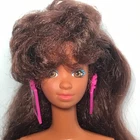 Nude Barbie Vintage 1988 Cool Times Teresa Hispanic Face Brunette #3218 Doll