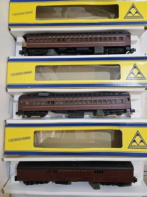 QTY (3) American Models S Scale Pennsylvania Cars