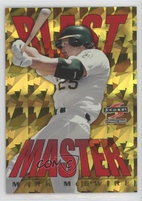 1997 Score Blast Master Mark McGwire #2 4hj