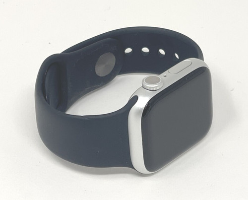 Apple Watch Series 9 41mm Silver Aluminum / Midnight Sport Band GPS Very Good - Zdjęcie 4 z 6