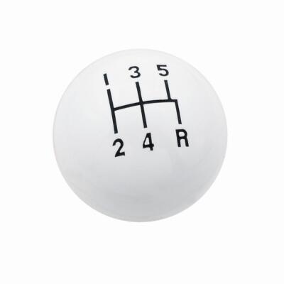 Mr Gasket Mr. Gasket Shifter Knob - 5-Speed Pattern - White