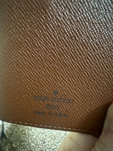 Authentic Vintage Louis Vuitton Address Book *Original Owner *Looks Brand New - Picture 7 of 7
