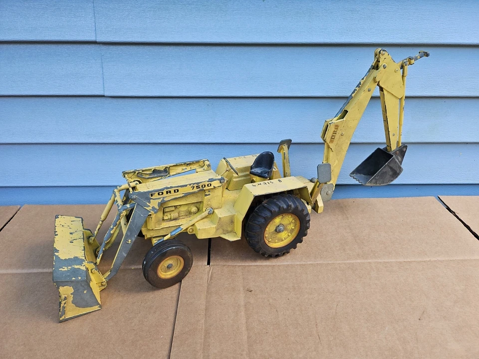 Ford 7500 Loader Backhoe/ Digger Tractor 28" See Pics Trl7 - Image 4 of 4