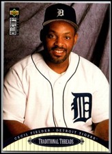 1996 UD Collector's Choice #103 Cecil Fielder - Trad Threads FREE SHIPPING!