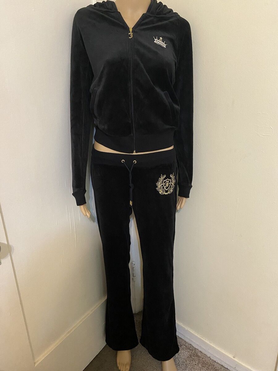 Juicy couture NEW XS Black Tracksuit Set | eBay