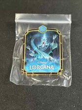 Disney s Lorcana Shimmering Skies League Promo Pin Hades Disney Pin Collectors