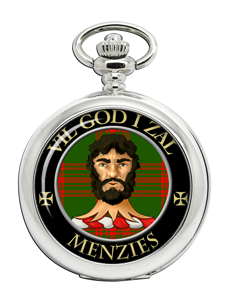 menzies Scottish Clan Pocket Watch