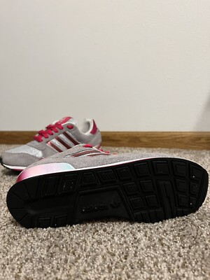 ADIDAS ORIGINALS WOMENS RARE ZXZ GRAY & PINK SNEAKERS SIZE 7.5
