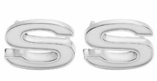 Trim Parts Front Fender SS Emblem White 1969-1972 Chevy Camaro Made In The USA