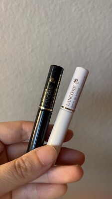 Set of Lancome Definicils Mascara + Cils Booster XL Base Travel Size
