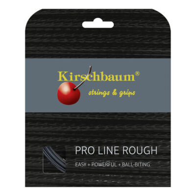 Kirschbaum Pro Line Rough 17L / 1,20mm Tennissaiten Set - Schwarz