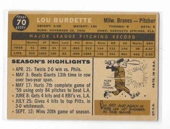 1960 Topps Baseball Cards Multi-Listing, Combined Shipping - Picture 20 of 106