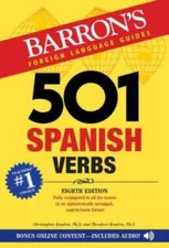 501 Spanish Verbs (501 Verb Series) - Paperback - VERY GOOD