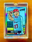 Mike Trout RARE REFRACTOR INVESTMENT CARD SSP BOWMAN CHROME ANGELS MVP MINT