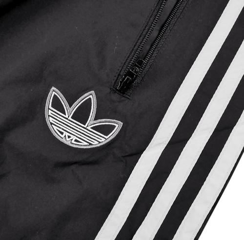 Adidas Lightning Training Pants Kids Jogging Pants Sports Pants Black/Grey/White - Picture 7 of 8