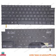 Dell XPS 15 9500 17 9700 Precision 5550 5750 black backlit US keyboard