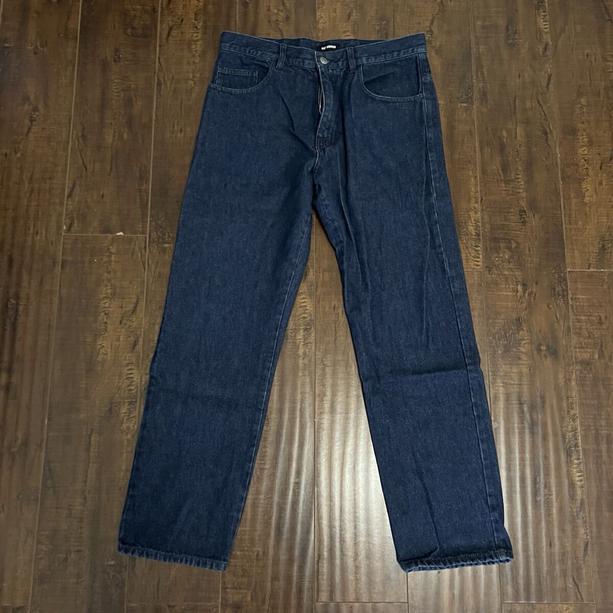 Rare RAF SIMONS Modello Low Crotch Jeans Pants 2010s SS 2018 Rare RAF SIMONS Modello Low Crotch Jeans Pants 2010s SS 2018