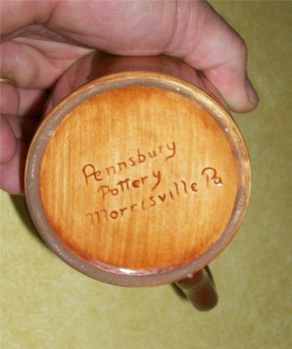 BSA BOY SCOUT 1969 BALTIMORE AREA COUNCIL PENNSBURY POTTERY MORRISVILLE MUG CUP - Picture 4 of 6