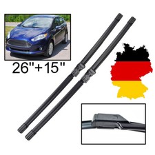 26''15'' Scheibenwischer Vorne Für Ford Fiesta 2008 - 2017 Wischerblätter Set