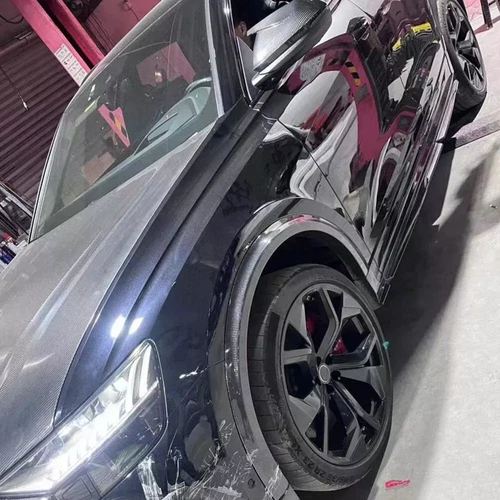 For Audi RS Q8 RSQ8 2021-2023 REAL CARBON Side Skirts Extensions Lips Spoiler - Bild 5 von 15