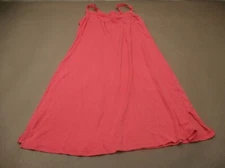 Victoria's Secret Size L Womens Pink Unlined Wireless Pull On Knit Full Slip 8J