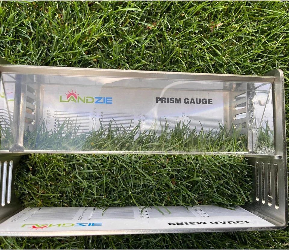 Medidor de altura de césped Landzie Prism mide fácilmente la longitud del césped hasta 1 5/8 pulgadas Foto 4 de 4
