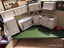 MARCHESINI- CUCINA COMPLETA- LATTA/PLASTICA- OTTIME CONDIZIONI- ANNI'50/60