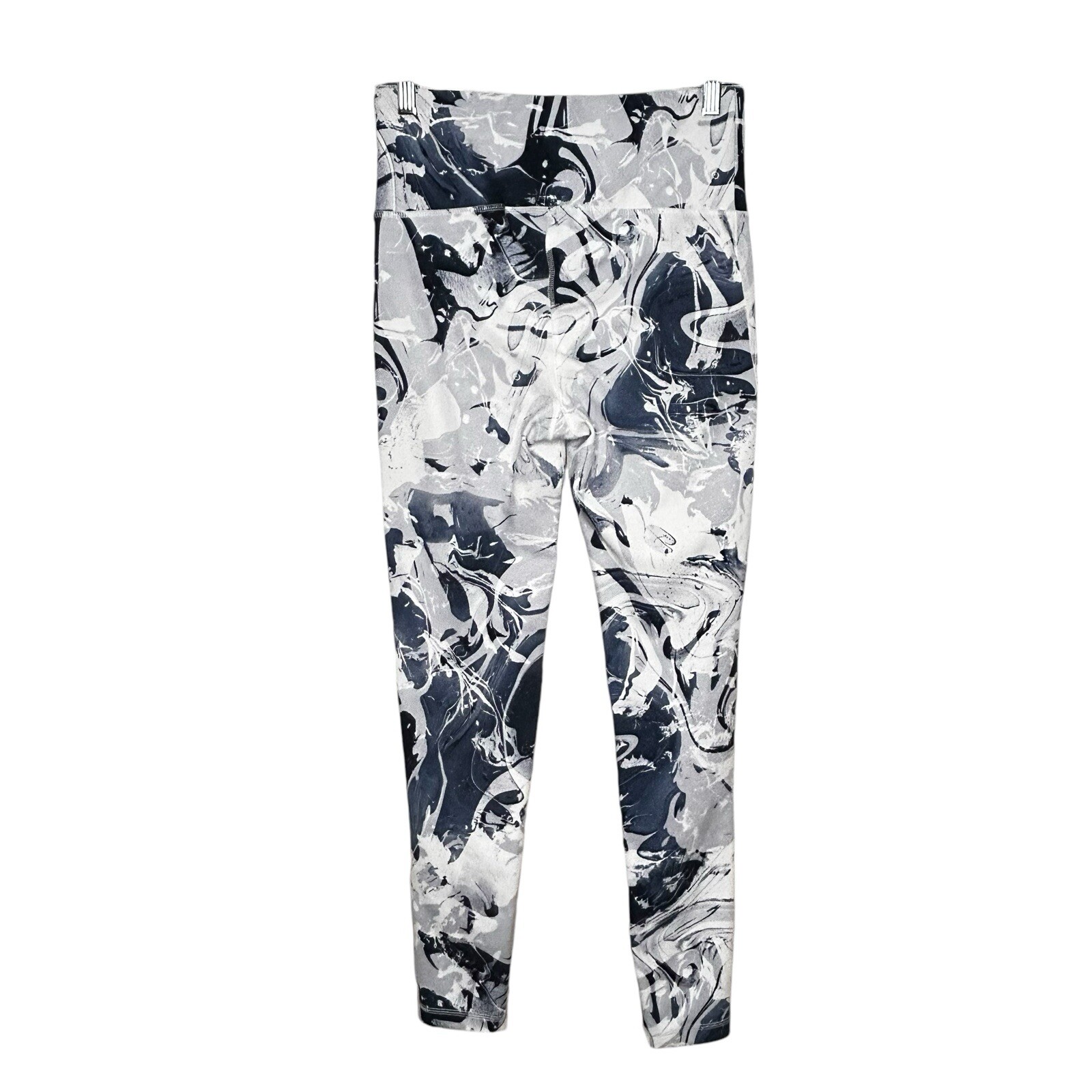 Mono B Marbleized Patterned Full Length High Wais… - image 2