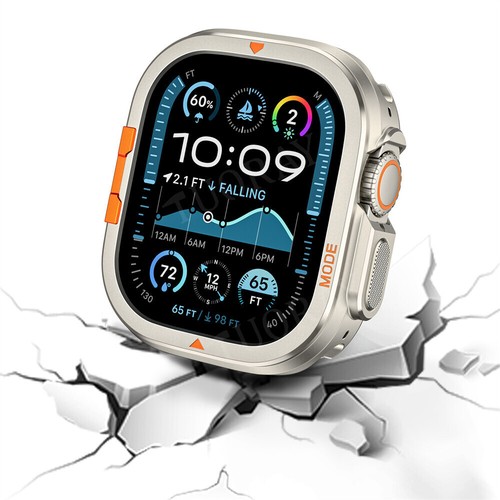 Metal Alloy Case Cover for Apple IWatch Ultra 49mm Series 10 46mm Bumper Frame - Zdjęcie 8 z 27