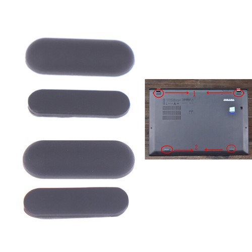 4pcs Laptop Rubber Pad for Lenovo Thinkpad X1 Carbon 5th 6th X1C 2017 2#zh - Bild 7 von 12