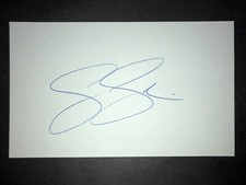 2015 NATIONALS: Sammy Solis, SIGNED 3x5 Card