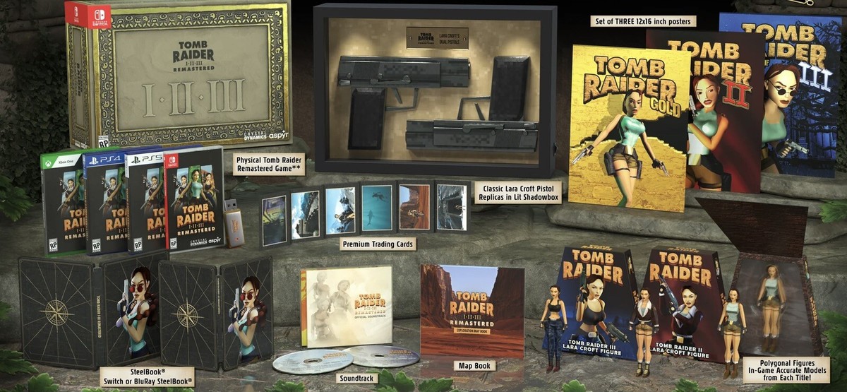 おまけ付きTomb Raider Collection 1-6 CD7枚組 レア おまけ付きTomb Raider Collection 1-6 CD7枚組 レア