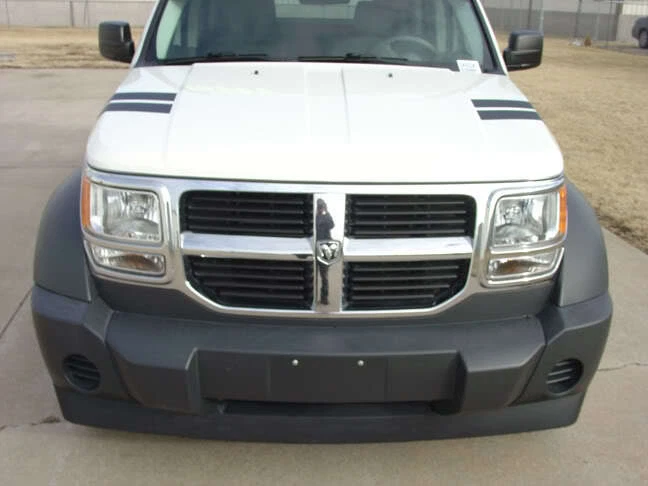 NITRO - Barra de capó Hash rayas de vinilo calcomanías gráficas 3M para Dodge Nitro 2007-2012 Foto 3 de 4