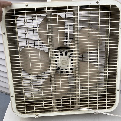 Lakewood ボックス型扇風機 レアもの 1996 Lakewood 223 20” Box Fan | Before Restoration - YouTube