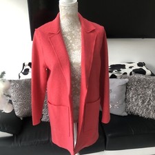 New Look Pink Doube Breasted Coat, Size 6, Perfect Condition
