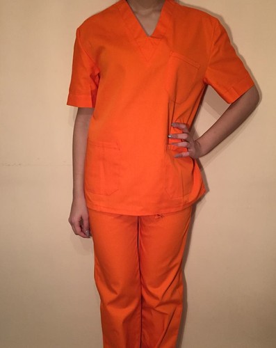 DIVISA SANITARIA OSPEDALIERA 14 COLORI UNISEX INFERMIERE MEDICO OSS MIS. COMODA - Foto 18 di 20