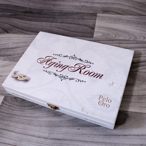 Caja de cigarros de madera vacía Pelé de Oro Scherzo 9,5" x 7" x 1,25 ~ - Imagen 10 de 12