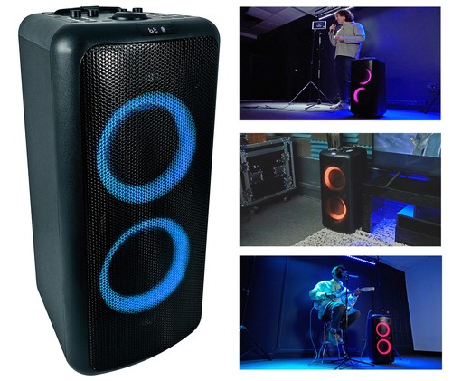 Rockville ELITE PARTY 65 Bluetooth Party Speaker Extremely LoudKaraoke E G2U