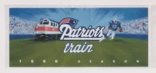 BOSTON  - MBTA          1996  Train to Foxboro  Schedule        (  MINT )