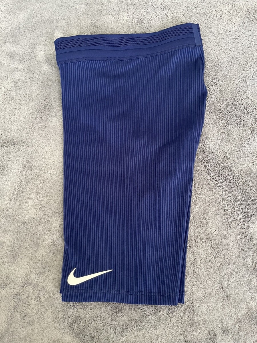 Rare 2020/21 Nike Pro Elite Team Tights Shorts Mens Sz M CI0617-XXX Blue USA