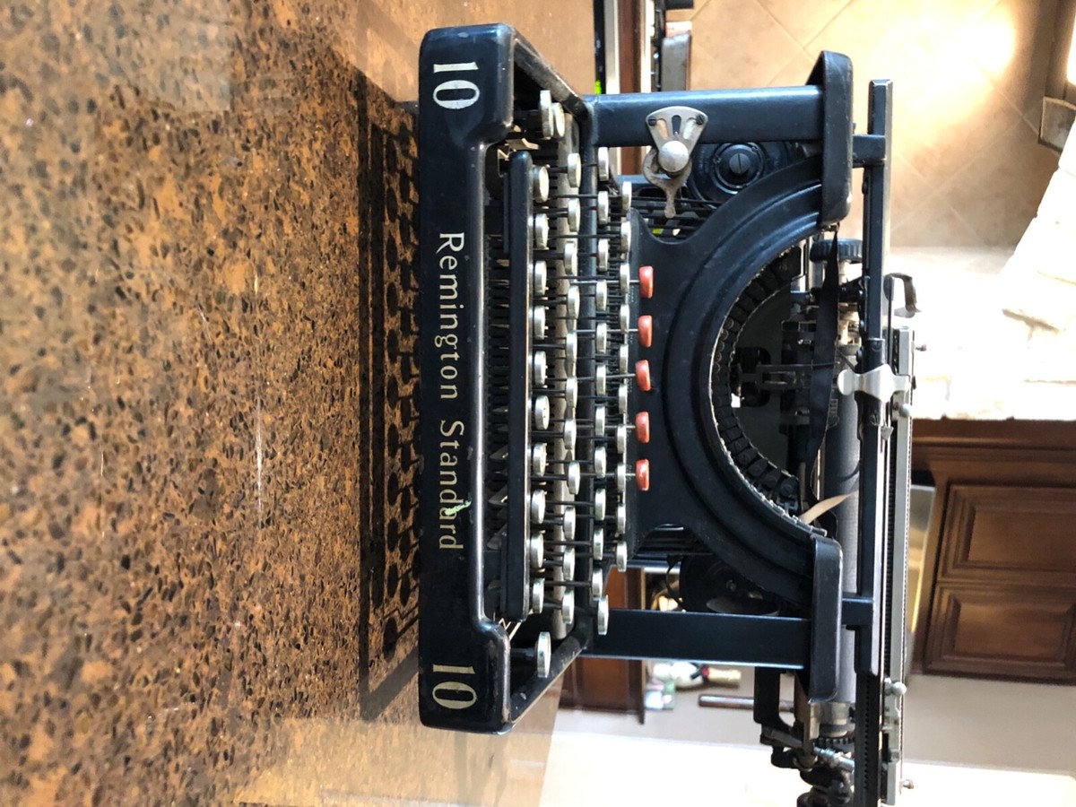 1916 Remington Standard 10 Typewriter | eBay