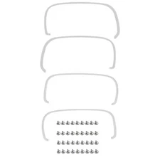1973-1980 Chevy Truck Wheel Opening Molding 4 Pcs Set Front+Rear+Right+Left Side