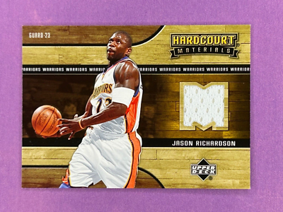 2006-07 Upper Deck Hardcourt Materials Jason Richardson basketball